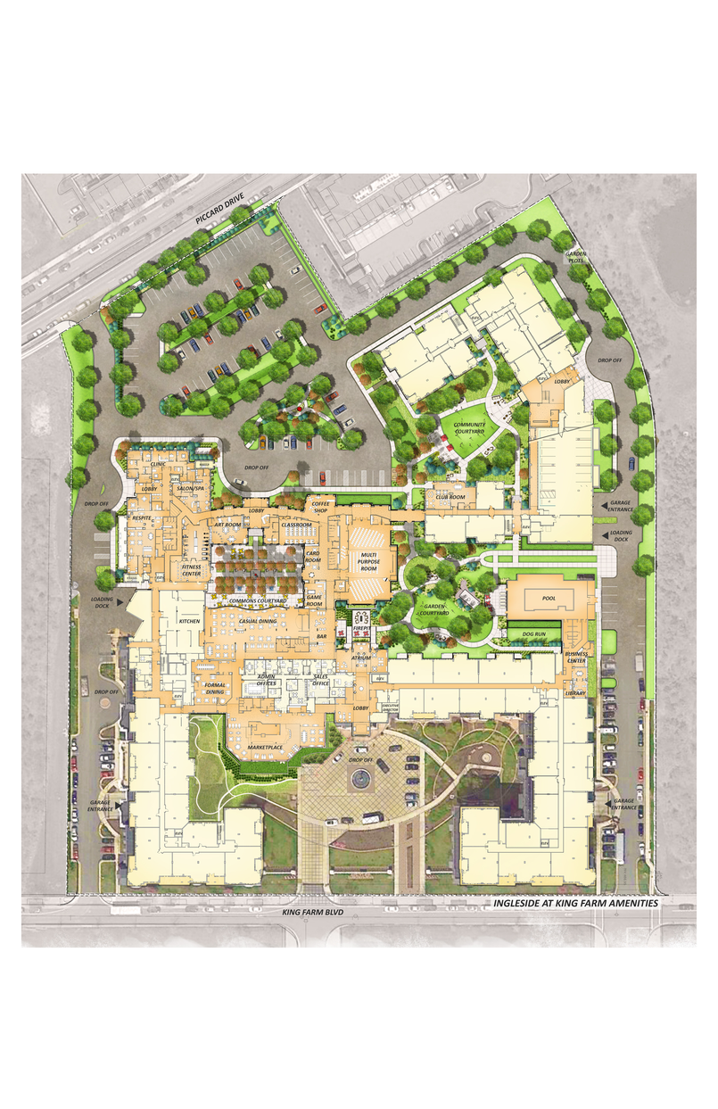 Ingleside at King Farm Senior Living Community Assisted Living